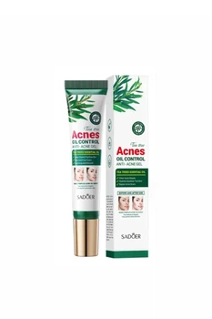 Крем-гель для обличчя проти акне з екстрактом чайного дерева Sadoer Acnes Oil Control Anti Acne Gel, 20 мл