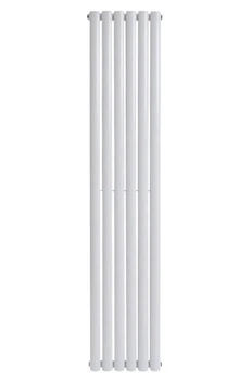 Дизайнерский радиатор отопления ARTTIDESIGN Rimini II 6/1800/354/50 вертикальный белый матовый