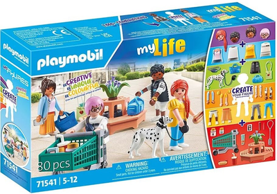 Набір фігурок Playmobil My Life Покупки 71541 (4008789715418)