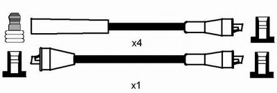 Комплект проводов зажигания NGK (0772)