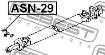 Хрестовина Febest (ASN29)