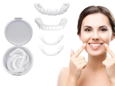 Знімні вініри для зубів Snap On Smile верх та низ у комплекті