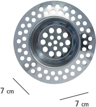 Фільтр для раковини Wenko з нержавіючої сталі 2 шт (4008838819715)