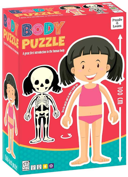 Puzzle Barbo Toys Moje ciało Dziewczynka 26 elementów (5704976059400)