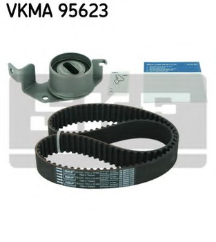 Комплект ГРМ (ремень+ролик) SKF (VKMA95623)