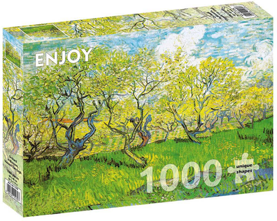 Puzzle Enjoy Kwitnący sad Vincent van Gogh 68 x 48 cm 1000 elementów (5949194011797)