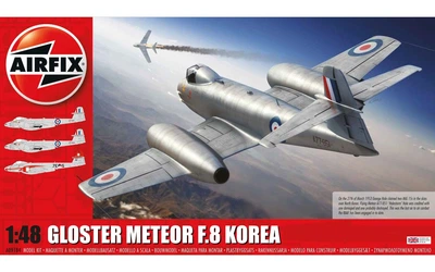 Збірна модель 1/48 літак Gloster Meteor F8 Korean War Airfix A09184