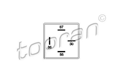 Реле топливного насоса Topran (107262)