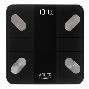 Весы напольные Adler AD 8186 Black – Smart