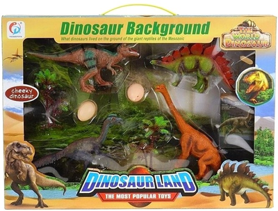 Набір фігурок Adar Dinosaur Land з аксесуарами 4 шт (5901271551732)