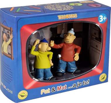 Zestaw figurek Tisso Toys Pat i Mat 2 szt (5903263470847)