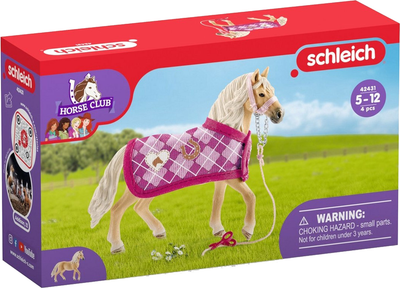 Figurka Schleich Andaluzyjski koń i i akcesoria do tworzenia mody 9 cm (4055744021817)