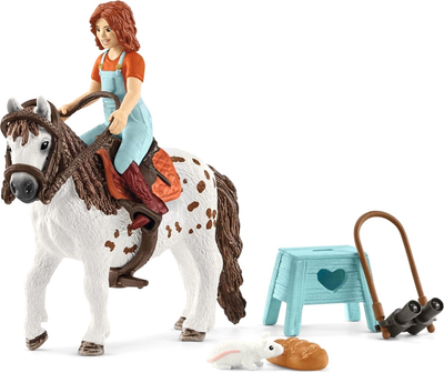 Набір фігурок Schleich Horse Club Мія та Спотті 2 шт (4055744036194)