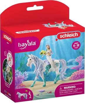 Набір фігурок Schleich Bayala Русалочка на морському єдинорозі 2 шт (4059433142739)