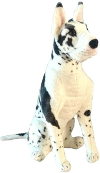 Maskotka Dubi Dog Niemiecki łaciaty siedzący 64 cm (4548678016726)