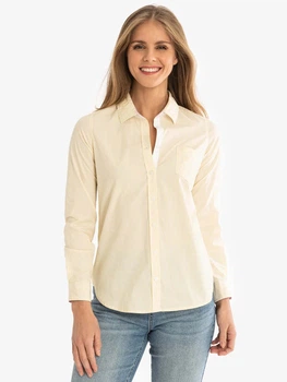 Рубашка хлопковая женская U.S. Polo Assn 214975-8900A(Sunshine) S Желтая (786660247213)