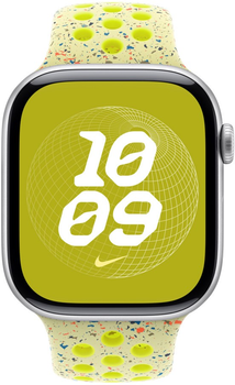 Ремінець Apple Nike Sport Band для Apple Watch 46mm S/M Volt Splash (MXU73)