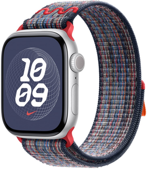 Pasek Apple Nike Sport Loop do Apple Watch 40mm Blue/Red (MC1J4)