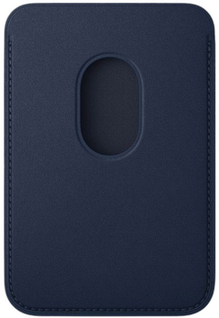 Чохол-гаманець Apple iPhone FineWoven Wallet MagSafe Deep Blue (MA6X4ZM/A)