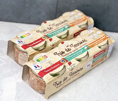 Набір французьких террінів Les Terrines du Bocage 3 x 180г
