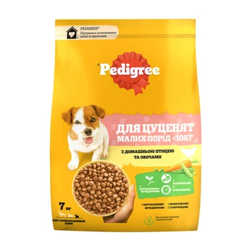 Сухий корм для собак Pedigree для цуценят Junior з птицею та овочами 500 г