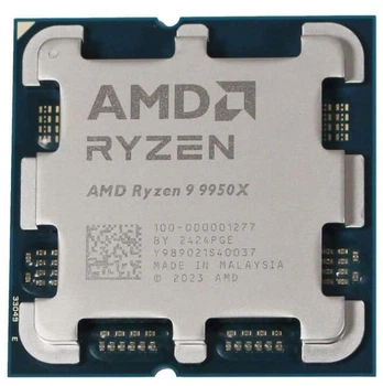 Процессор AMD Ryzen 9 9950X (100-000001277) (Socket AM5, 32T, 5.7 ГГц, Tray) Б/у