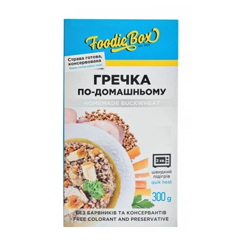 Гречка по-домашньому, 300г Foodie Box