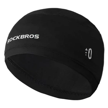 Спортивная шапка/подшлемник с отверстиями для очков ROCKBROS YPP037 54-72 см Черный (RB-YPP037-3919)