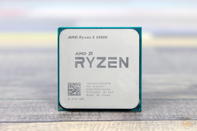 Процеcор AMD Ryzen 5 2400G 3.6 GHz. 4 ядра/8 потока. Soket AM4. Tray