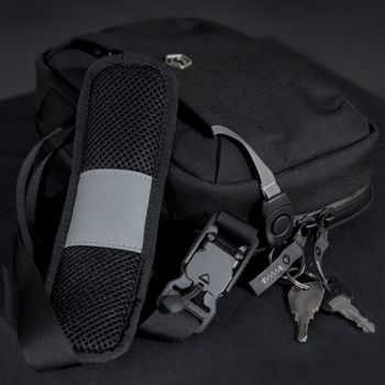 Плечова сумка Pentagon CONSUL SLING POUCH K16115 Чорний