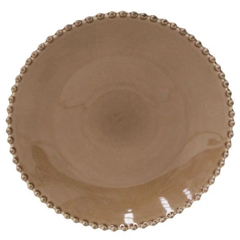 Тарілка обідня Португалія Costa Nova Pearl 28 см коричнева
