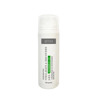Бальзам-гель для лица с меланином и витаминами, collagen&recovery gel "базовий в3 + в5" 100 мл