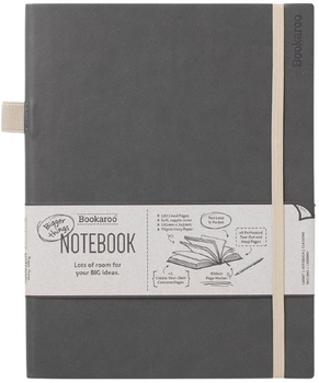 Notatnik IF Bookaroo Journal B5 Szary (5035393536336)