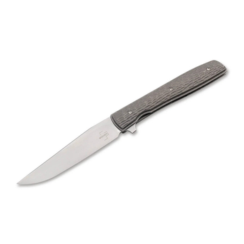 Ніж Boker Plus Urban Trapper jigged titanium gray 01BO476