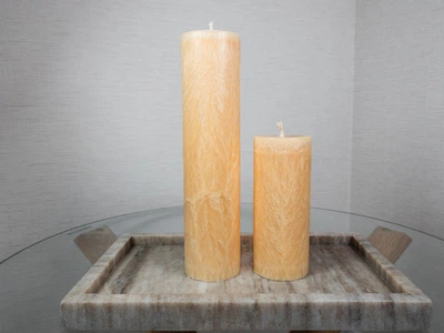 Набор свечей из пальмового воска 4 Seasons Candles Персиковый 2 шт (15/6, 26/6)