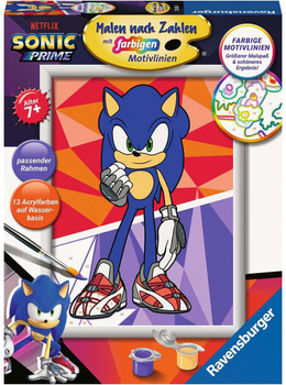 Набір для малювання Ravensburger Sonic: New Yoke City (4005556236367)