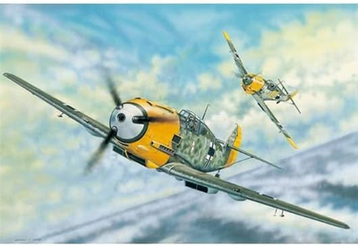 Модель літака для склеювання Trumpeter Messerschmitt Bf 109E-3 1:32 (9580208022888)