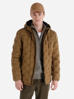 Куртка демісезонна з капюшоном чоловіча Colin's CL1066366CML XS CAMEL (8683197781123)
