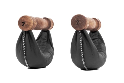 Гантелі NOHRD SwingBell Дуб Вінтаж 2 х 2 кг