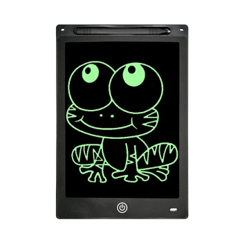 Планшет для малювання 10" Одноколірний Графічний LCD планшет. Колір чорний (8188)