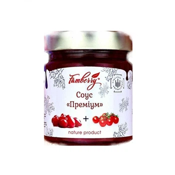 Кизиловий соус "Преміум" 220г FamBerry