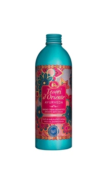Tesori d`Oriente Ayurveda Парфумований крем-гель для ванни, Олія амлі та пачулі