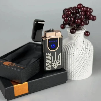 Электронная зажигалка с двойным поджигом LB usb газовая зажигалка в подарочной упаковке (33644B-1)