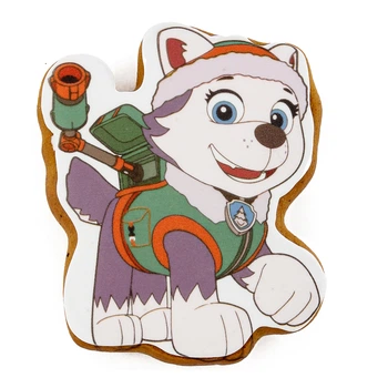 Пряник медово-имбирный с пищевой печатью "Крафт пряник" "Paw Patrol Everest - Эверест" 45 г