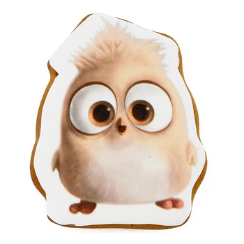 Пряник медово-имбирный с пищевой печатью "Крафт пряник" "Angry Birds Samantha Hatchling - Саманта" 45 г