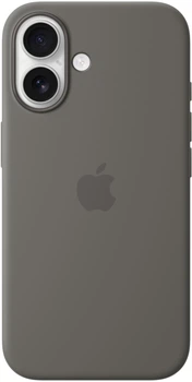 Чехол для смартфона Apple iPhone 16 Silicone MagSafe Stone Gray (MYY33ZM/A)