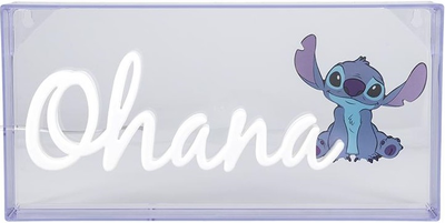 Lampka neonowa Paladone Disney Stitch Ohana (5056577729146)