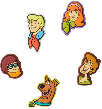 Przypinki jibbitz Scooby Doo 5 szt