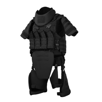 Бронекостюм A.T.A.S. (Advanced Ukrarmor Tactical Armor Suit) Level II. Класс защиты – 2. Чорний. L/XL