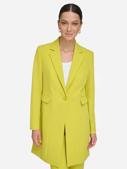 Піджак класичний подовжений жіночий Donna Karan NY (DKNY) 168691976 12 Зелений (1159812453)